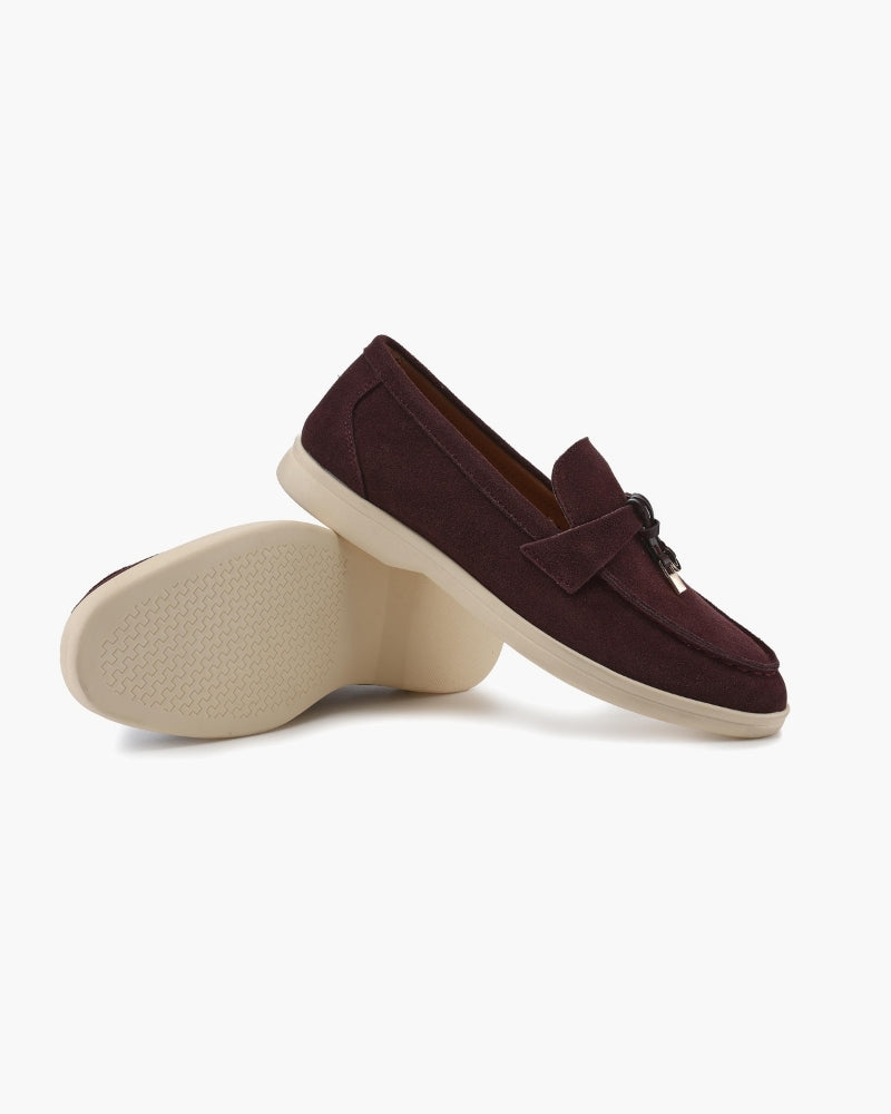 TorontoVogue™ | Old Money Suede Lady Loafers