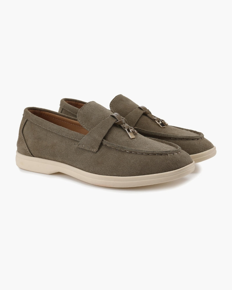 TorontoVogue™ | Old Money Suede Lady Loafers
