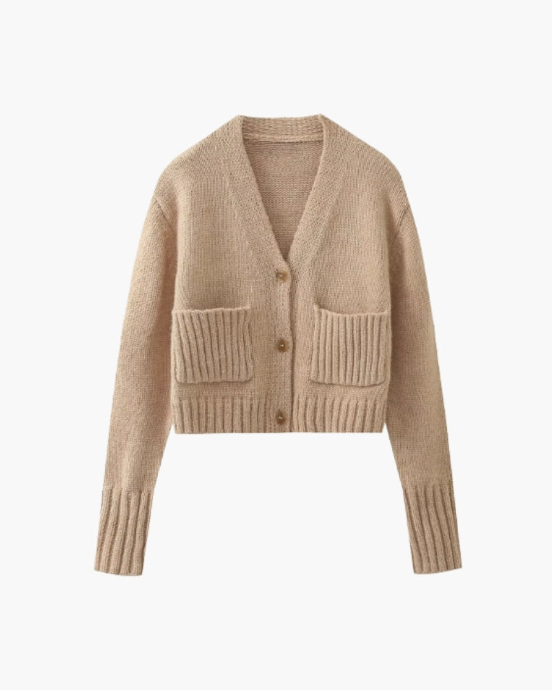 TorontoVogue™ | Cozy Knit Pocket Cardigan