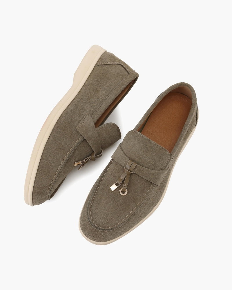 TorontoVogue™ | Old Money Suede Lady Loafers