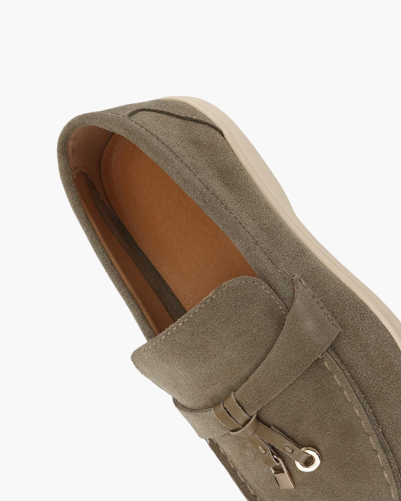 TorontoVogue™ | Old Money Suede Lady Loafers