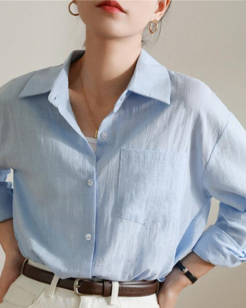 TorontoVogue™ | Estate Lady Linen Shirt