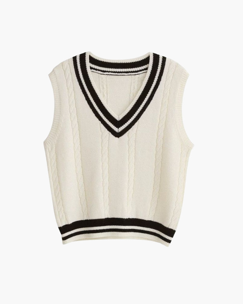 TorontoVogue™ | Lady's Rich Sweater Vest