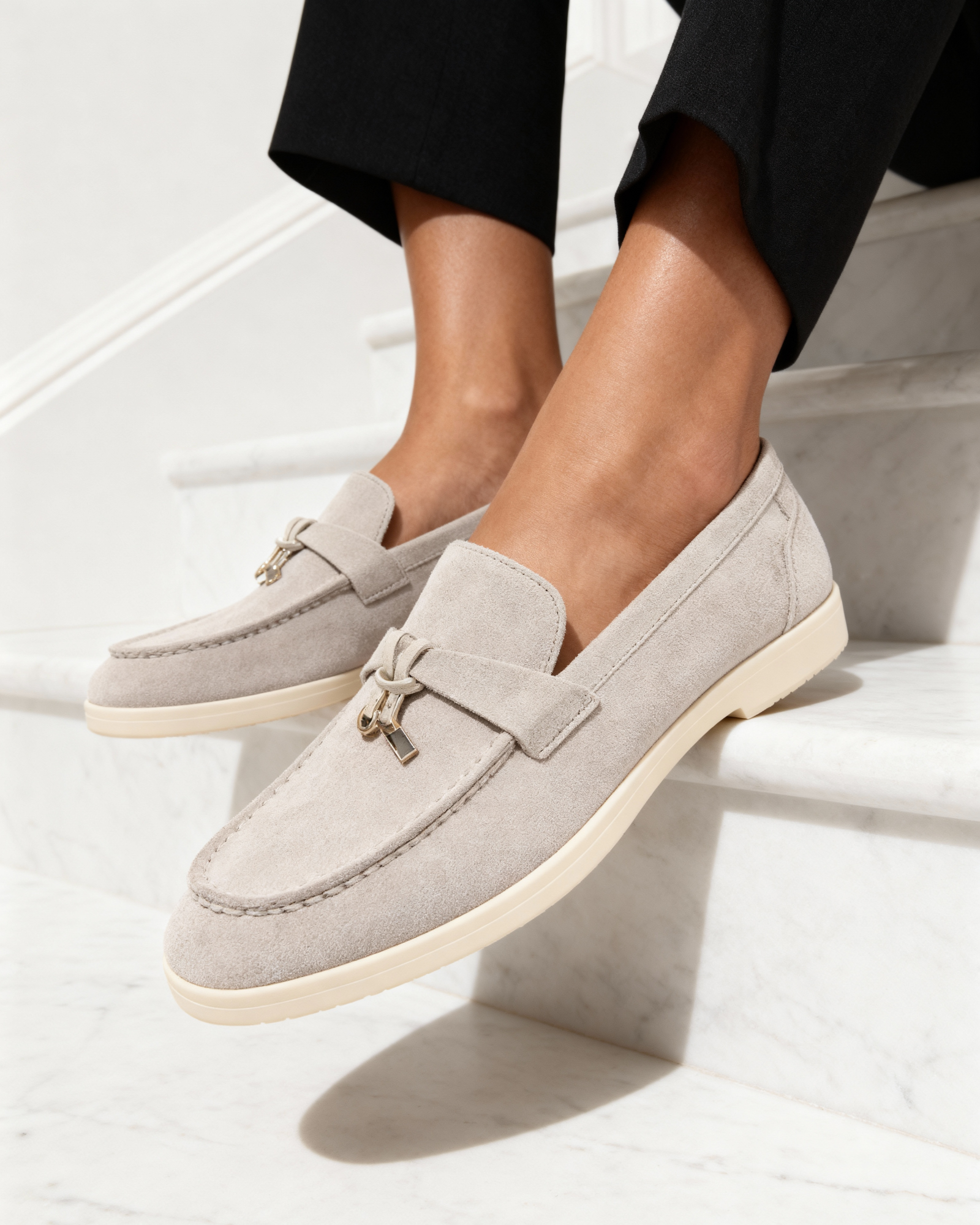 TorontoVogue™ | Old Money Suede Lady Loafers