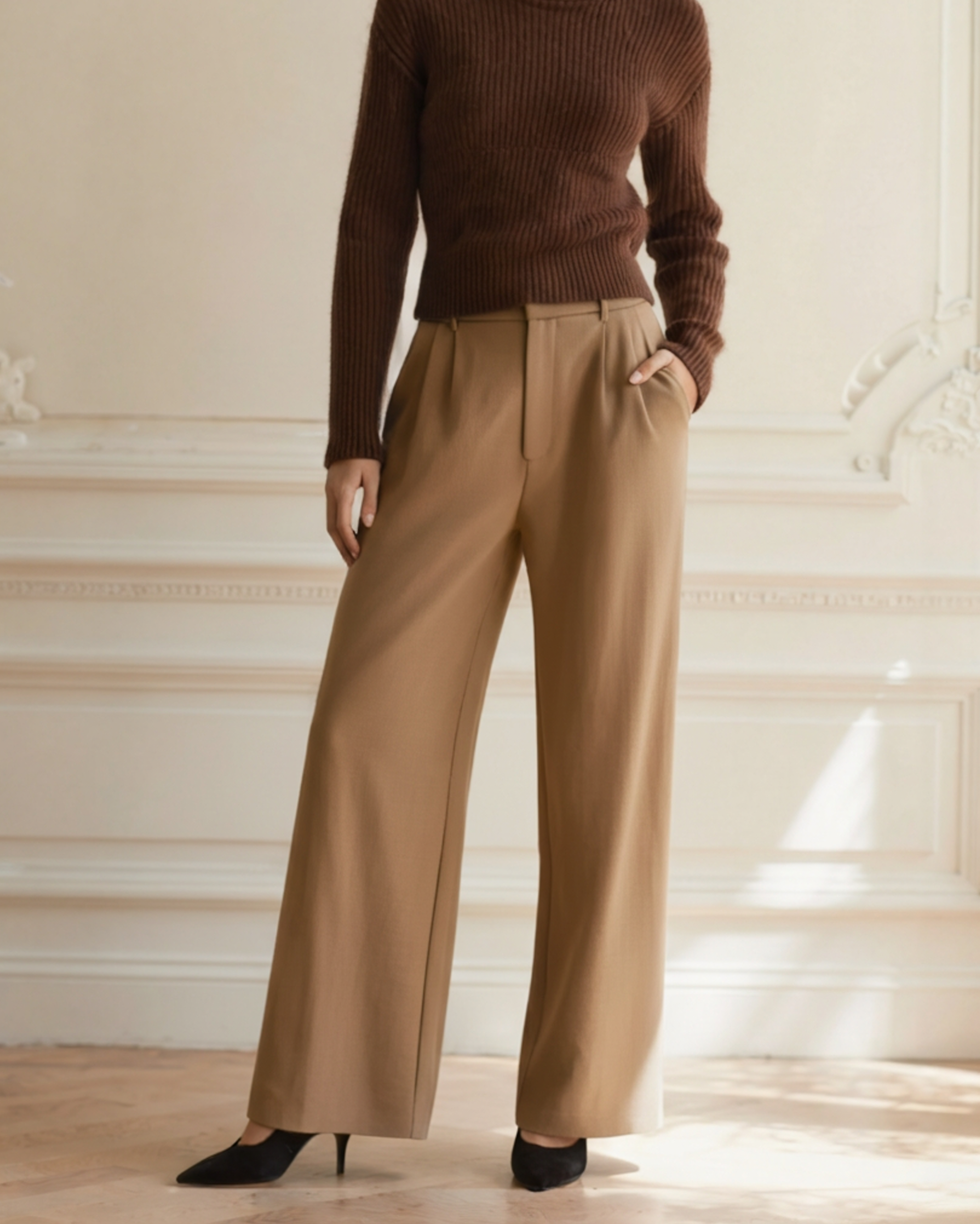 TorontoVogue™ | Serena Wide-Leg Trousers