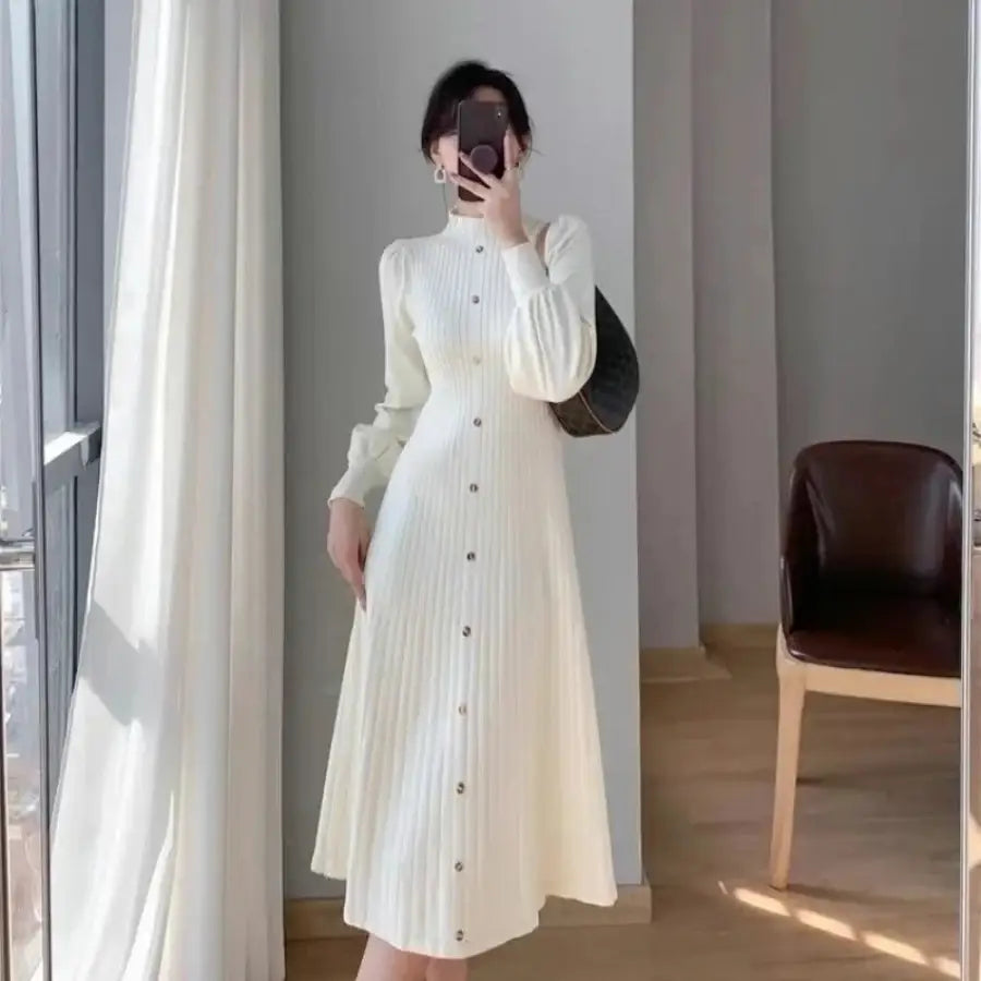 TorontoVogue™ | Long Ribbed Dress