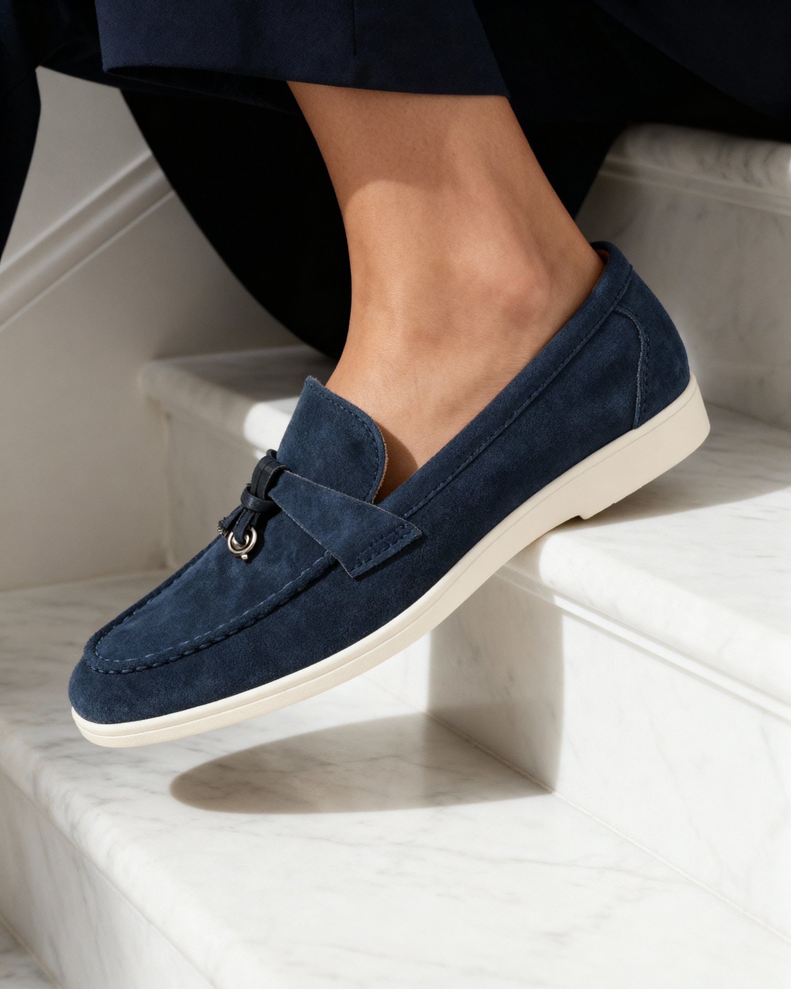 TorontoVogue™ | Old Money Suede Lady Loafers