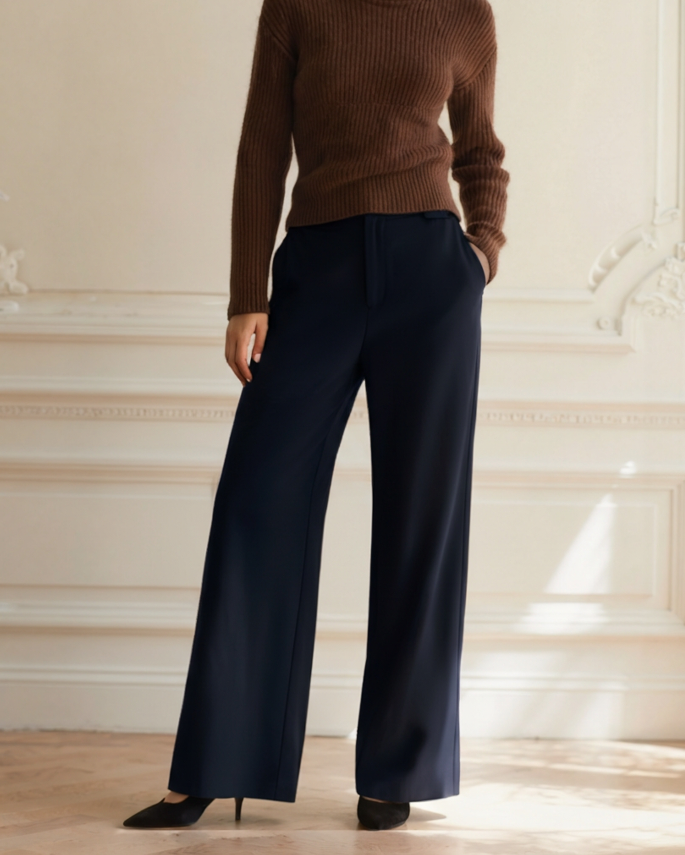 TorontoVogue™ | Serena Wide-Leg Trousers