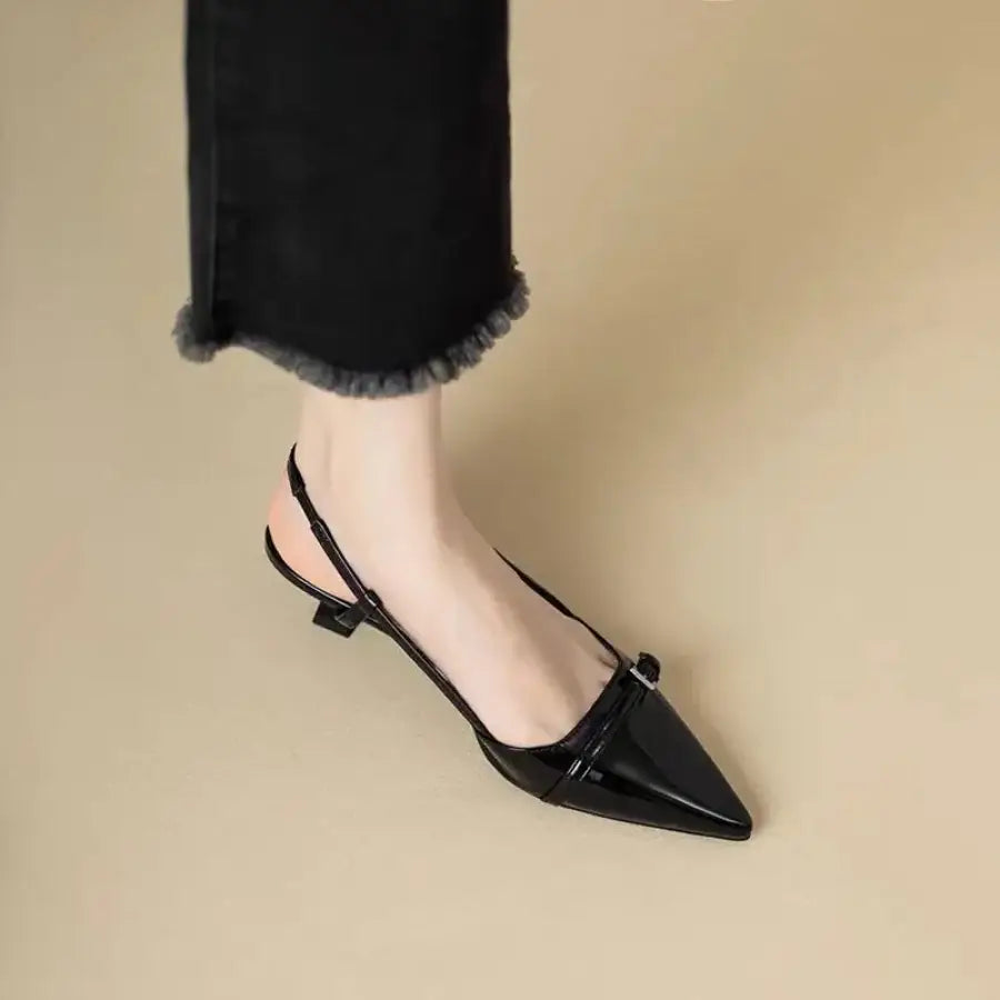 TorontoVogue™ | Pointed Toe Low Heels