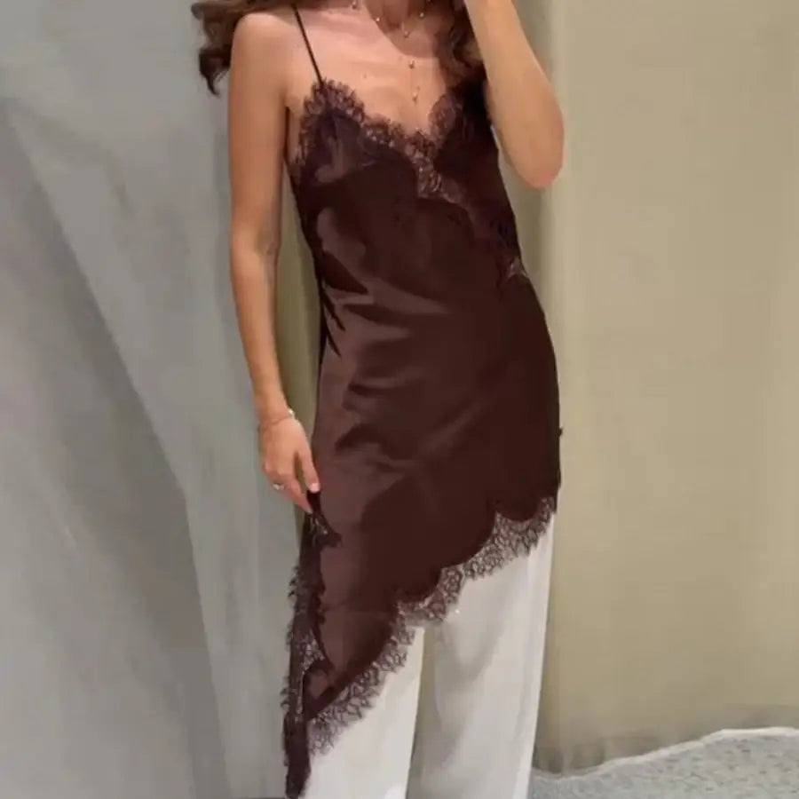 TorontoVogue™ | Satin Lace Dress