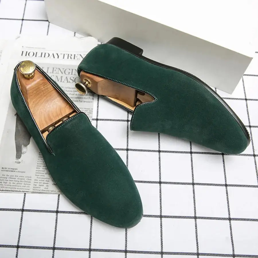 TorontoVogue™ | Suede Slip On Loafers