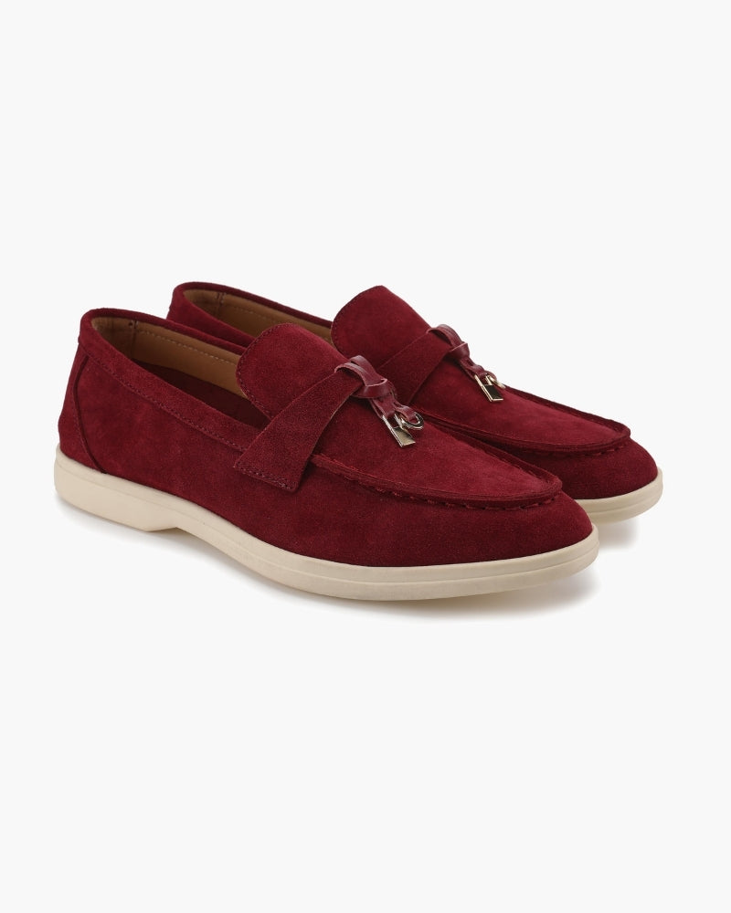 TorontoVogue™ | Old Money Suede Lady Loafers