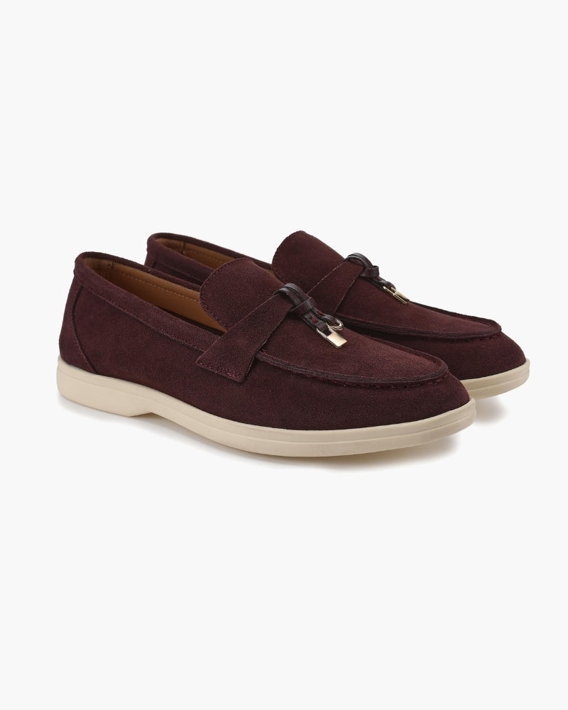 TorontoVogue™ | Old Money Suede Lady Loafers