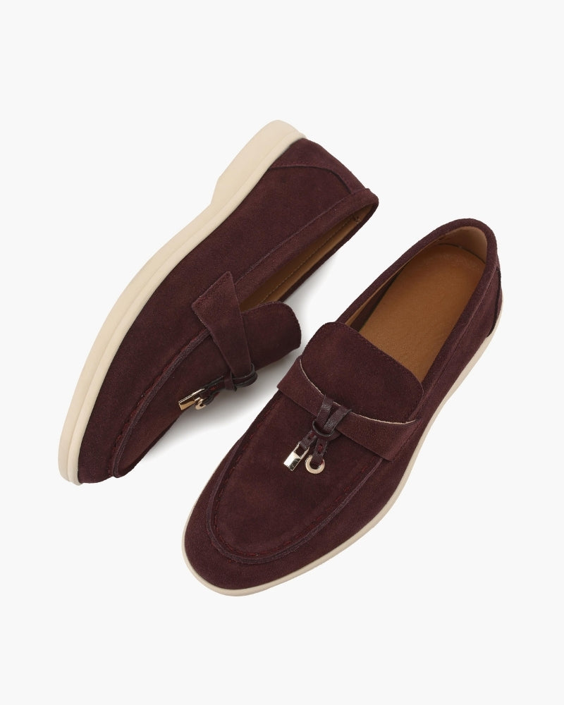 TorontoVogue™ | Old Money Suede Lady Loafers