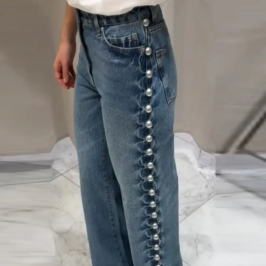 TorontoVogue™ | Beaded Jeans