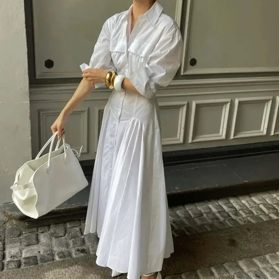 TorontoVogue™ | Collar T Shirt Dress