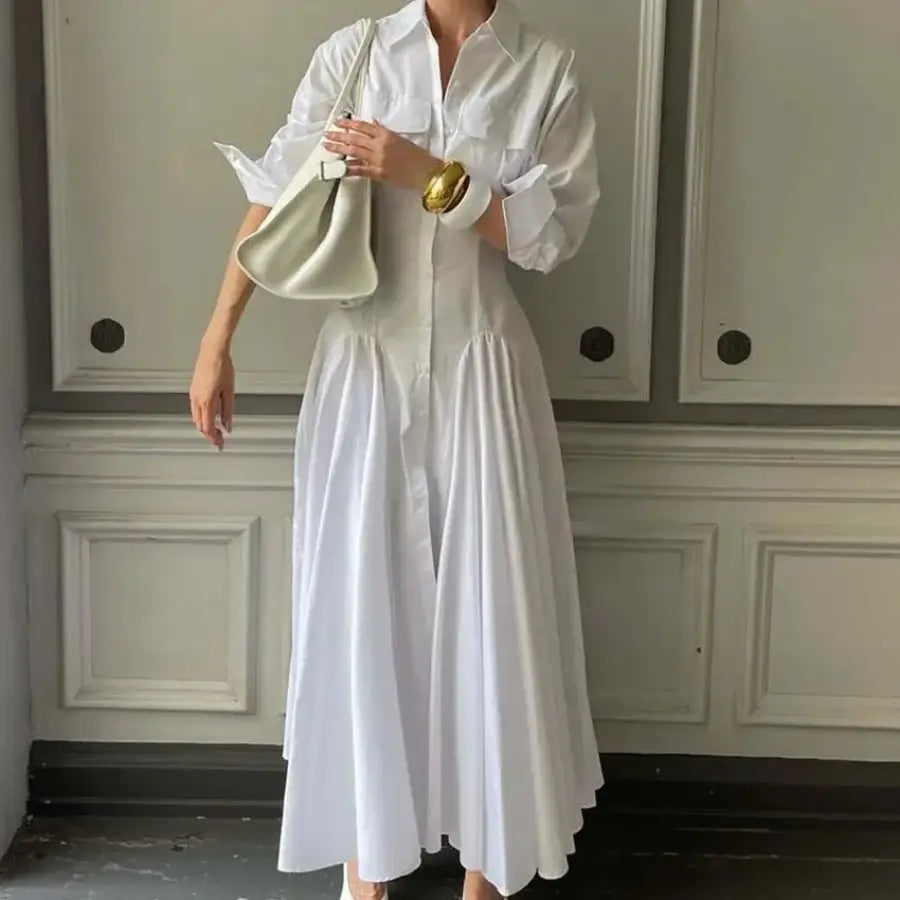 TorontoVogue™ | Collar T Shirt Dress