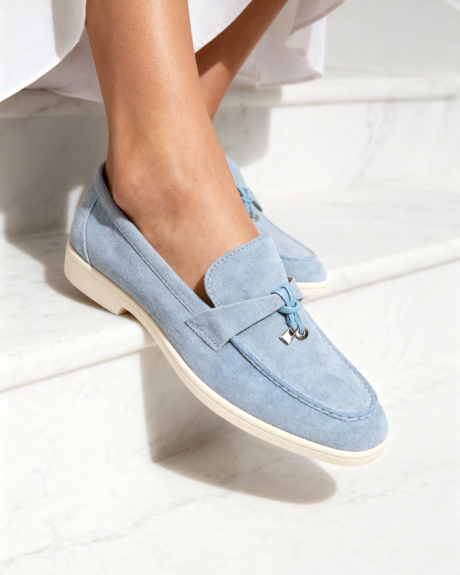 TorontoVogue™ | Old Money Suede Lady Loafers