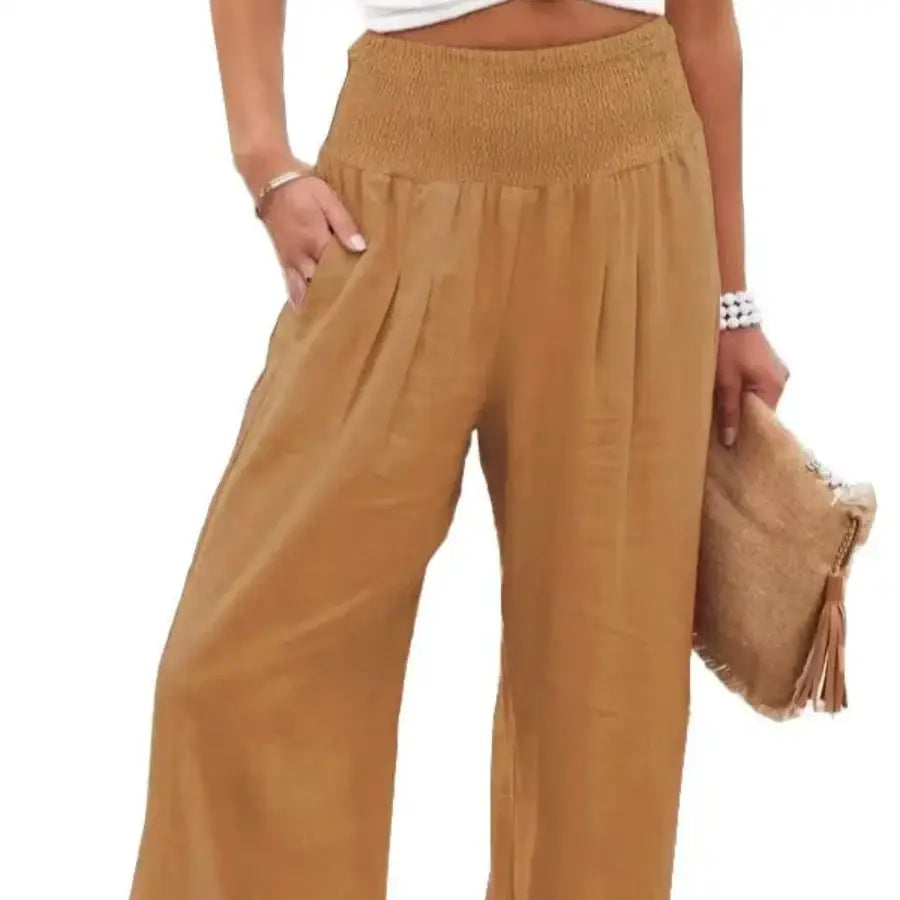 TorontoVogue™ | High Waist Linen Pants