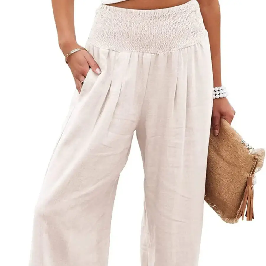 TorontoVogue™ | High Waist Linen Pants
