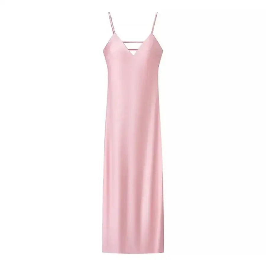 TorontoVogue™ | Long Satin Dress