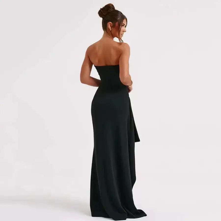 TorontoVogue™ | Off The Shoulder Slit Dress