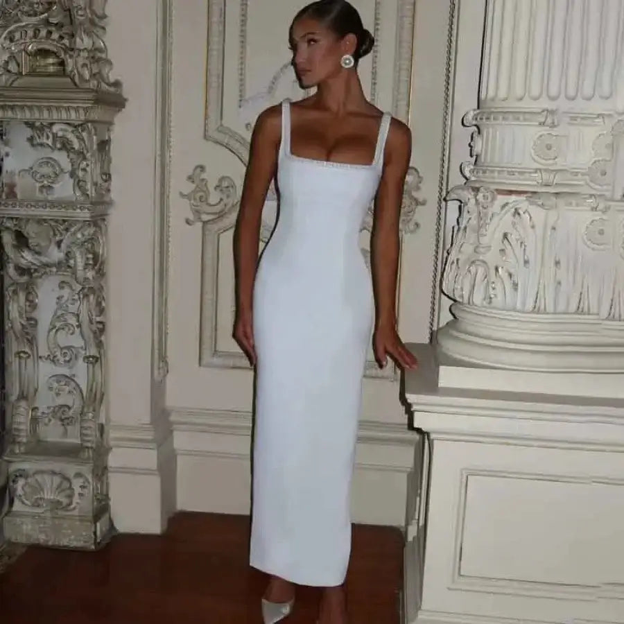 TorontoVogue™ | Square Neck Bodycon Dress