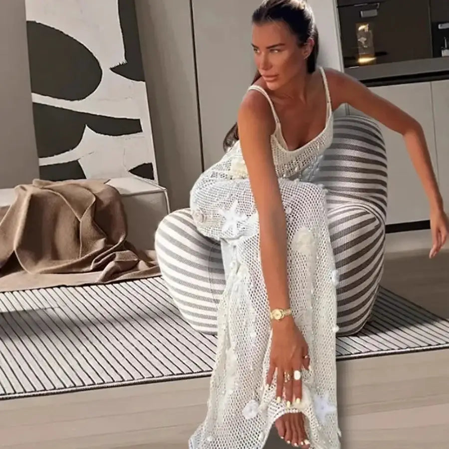TorontoVogue™ | Starfish Crochet Dress