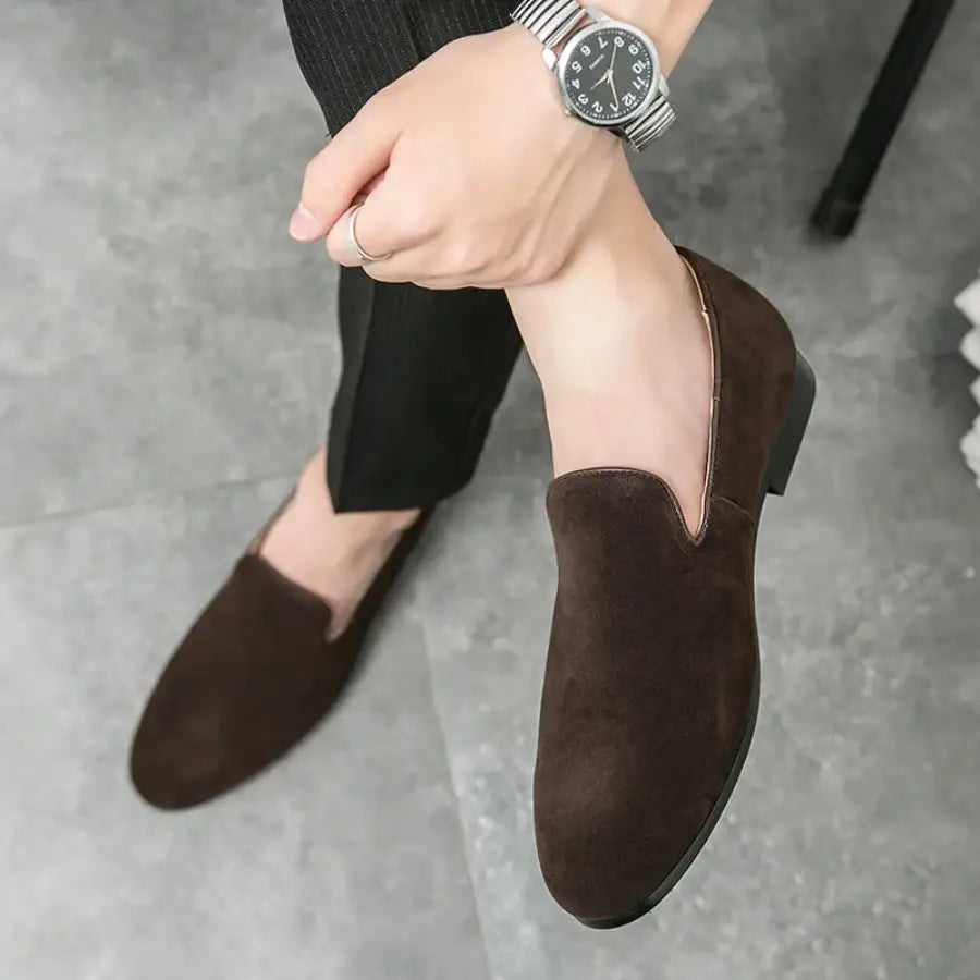 TorontoVogue™ | Suede Slip On Loafers