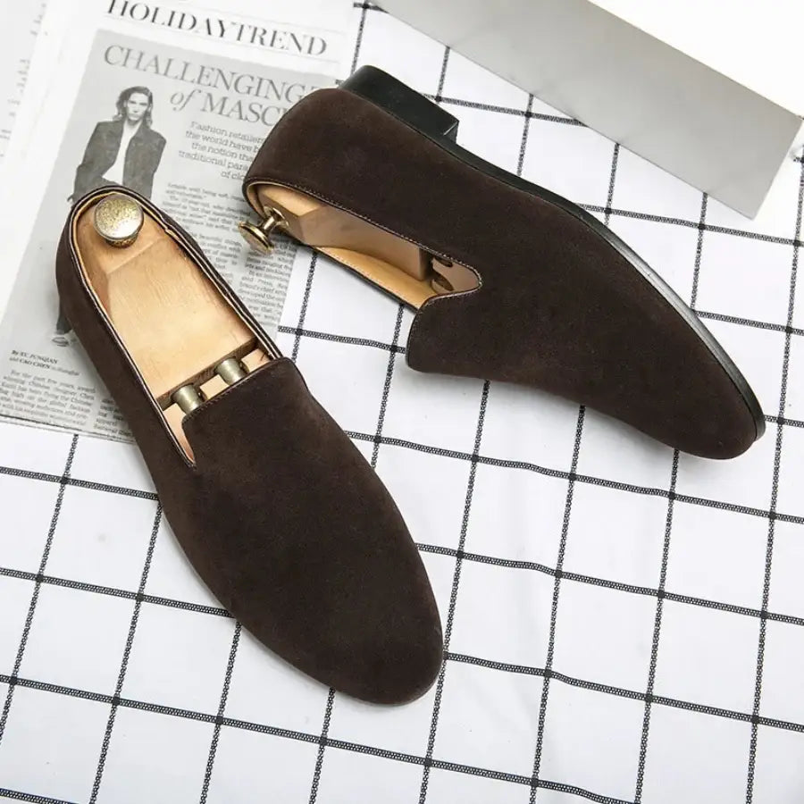 TorontoVogue™ | Suede Slip On Loafers